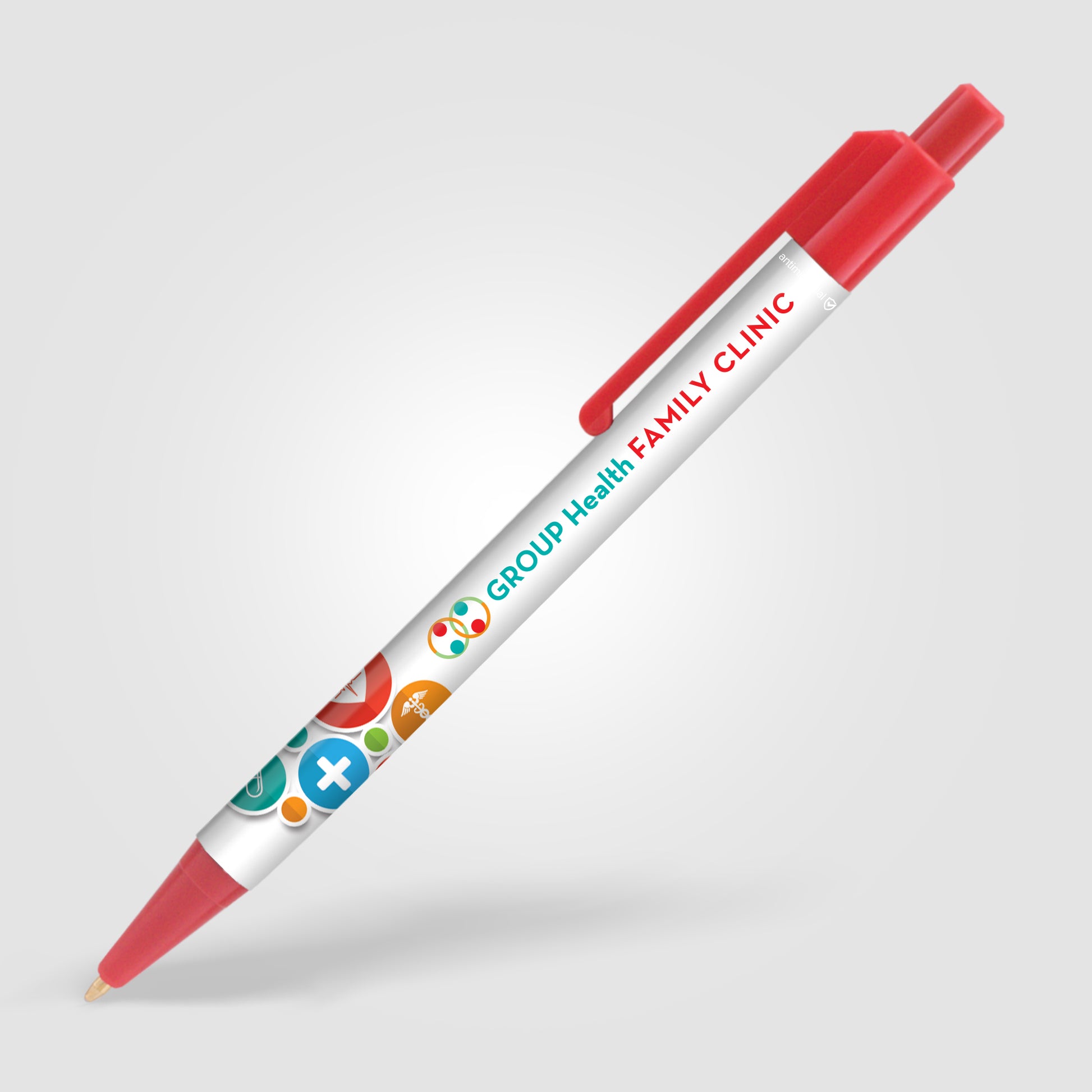 White (Barrel) Colorama AM Pen + Antimicrobial Additive