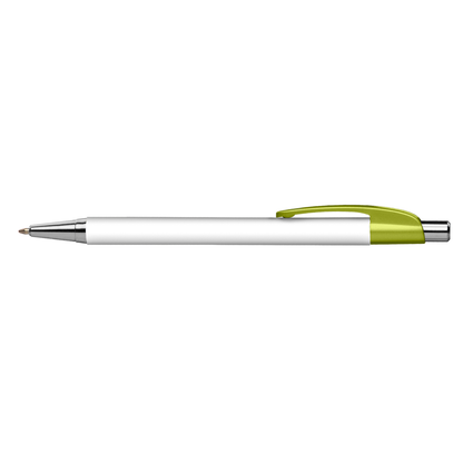 White (Barrel) Elite Slim Metallic plain