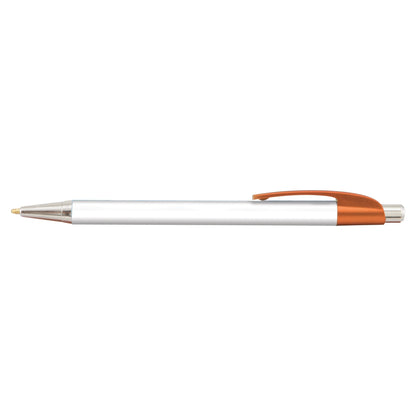 White (Barrel) Elite Slim Metallic plain