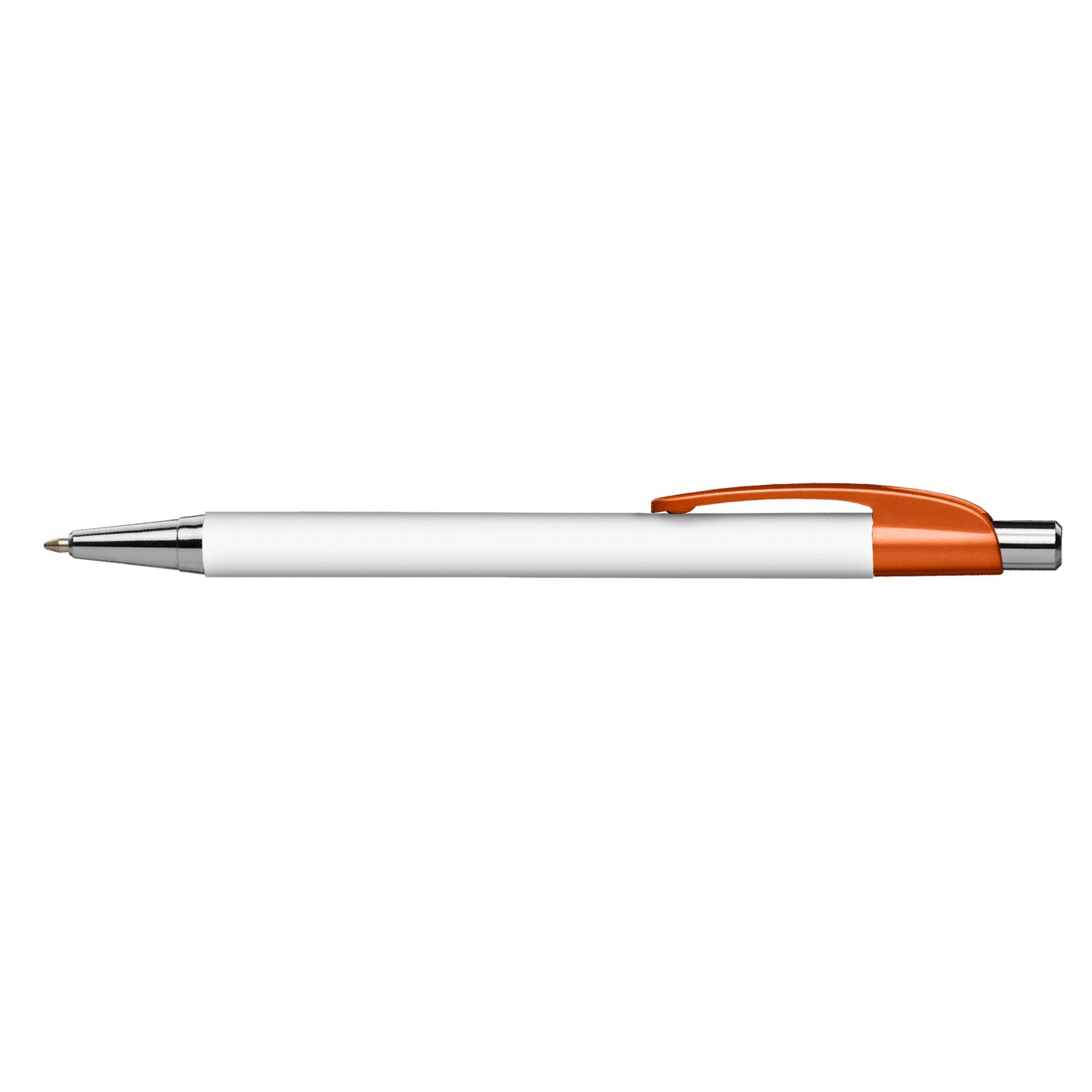 White (Barrel) Elite Slim Metallic plain