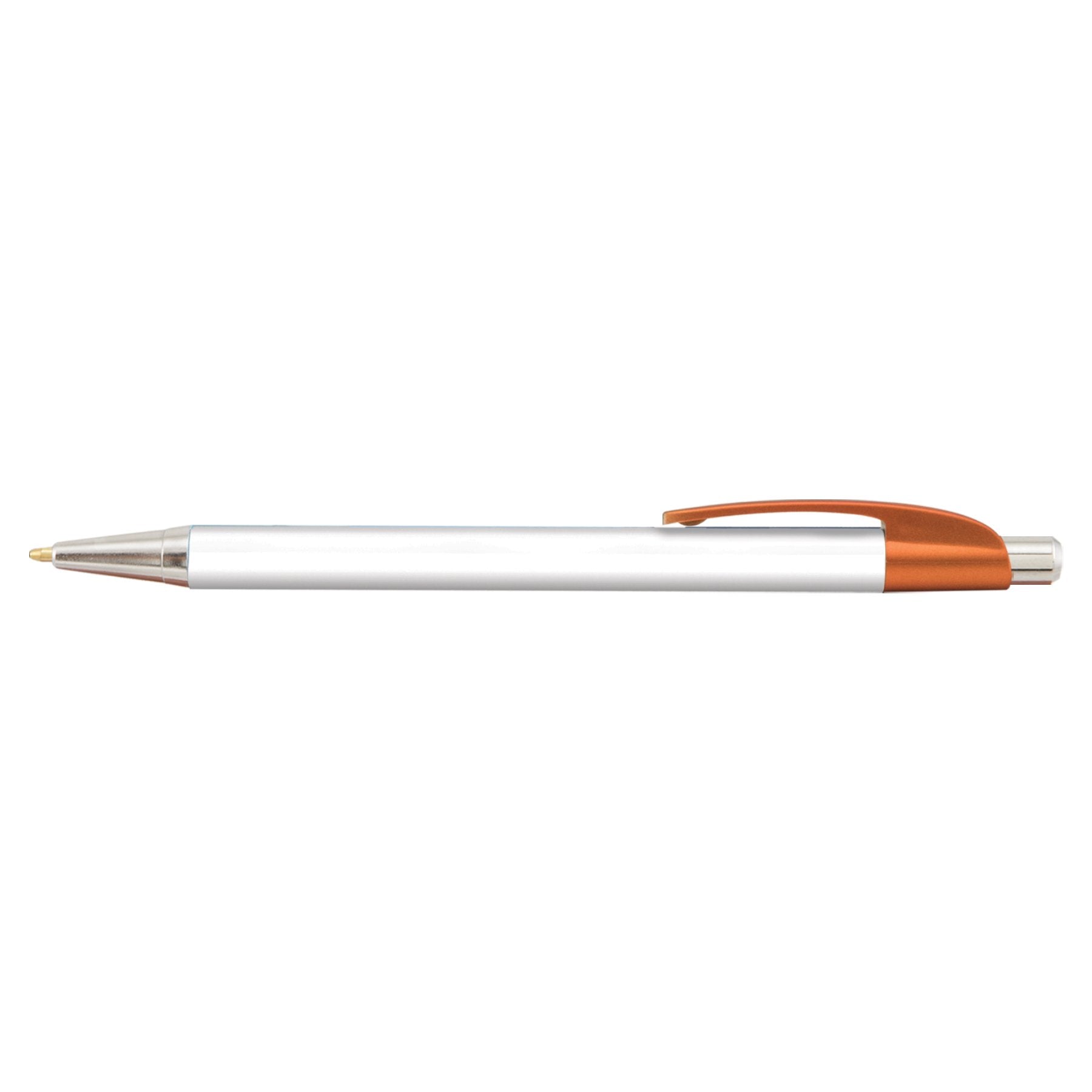 White (Barrel) Elite Slim Metallic plain