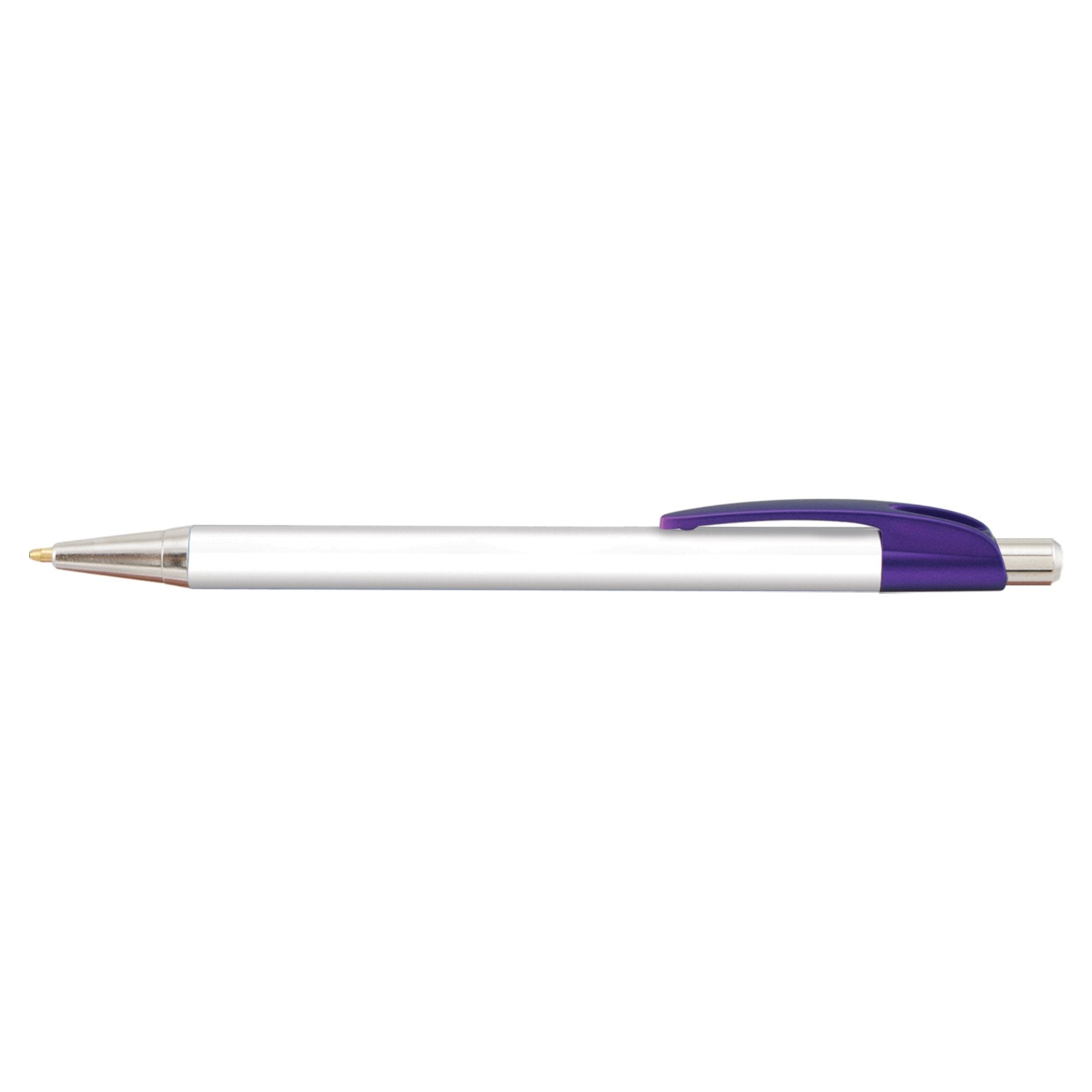 White (Barrel) Elite Slim Metallic plain