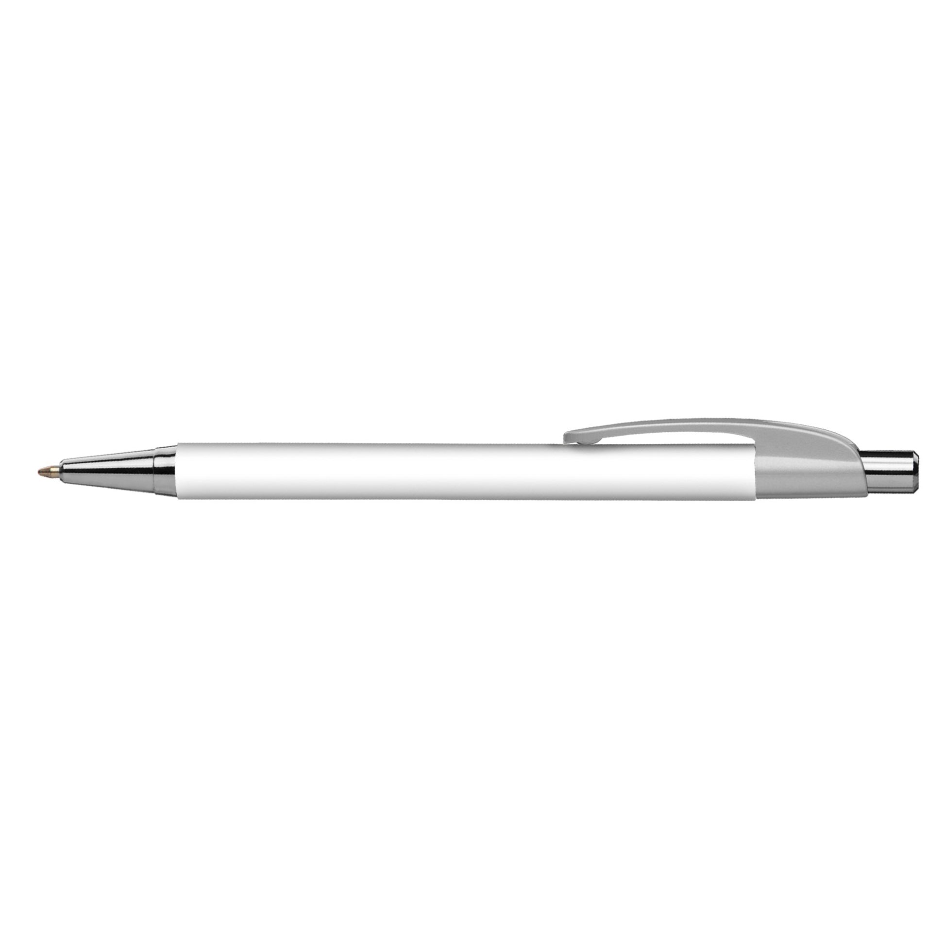 White (Barrel) Elite Slim Metallic plain