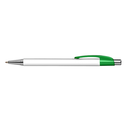 White (Barrel) Elite Slim Metallic plain