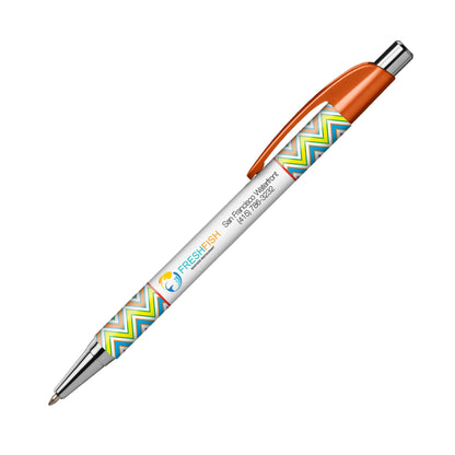 White (Barrel) Elite Slim Metallic