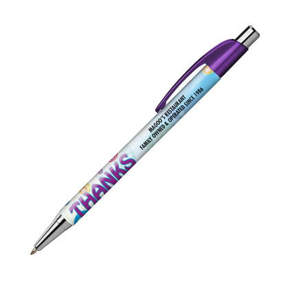 White (Barrel) Elite Slim Metallic