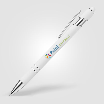 White (Barrel) Ellipse Softy Brights w/ Stylus