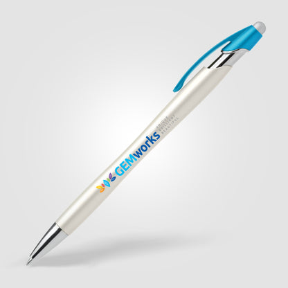 White (Barrel) La Jolla Pearl with Stylus