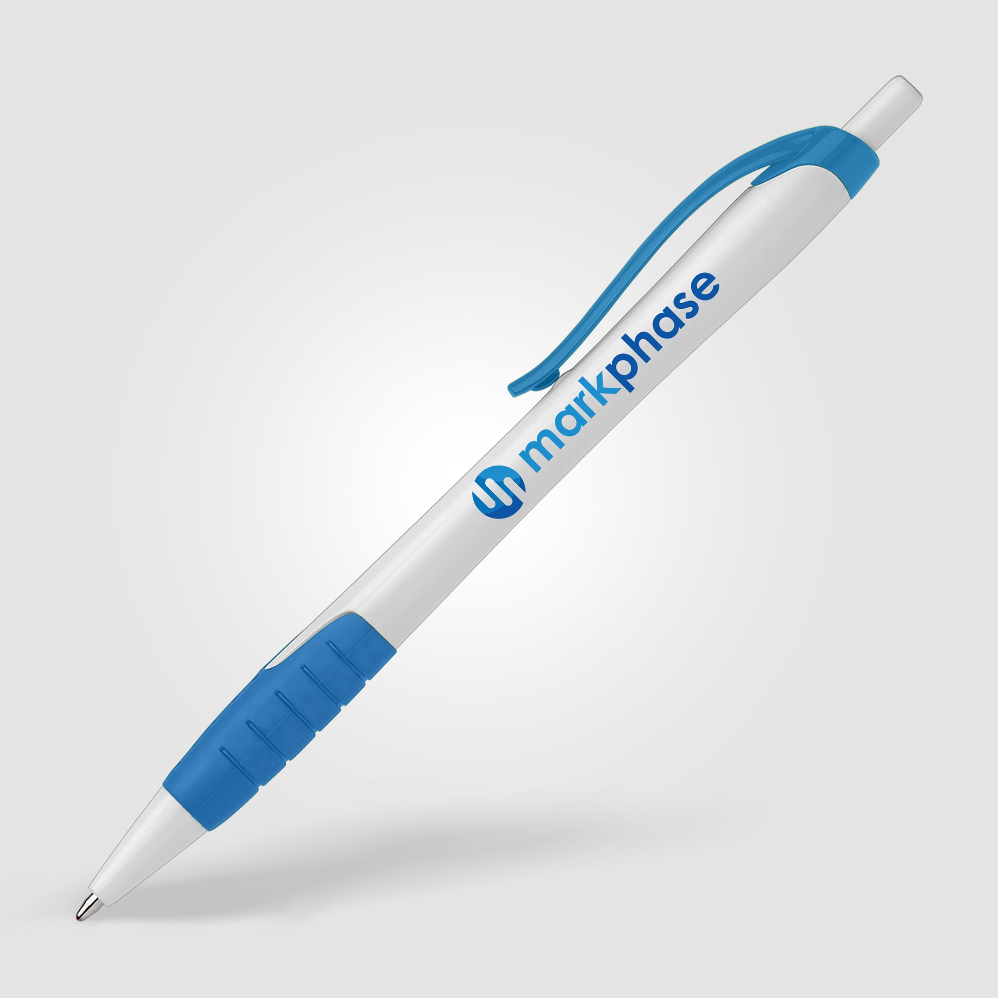 White (Barrel) Spark Grip Pen