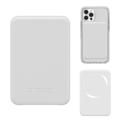WHITE OtterBox 3000 MAH Wireless Power Bank For Magsafe plain grouped
