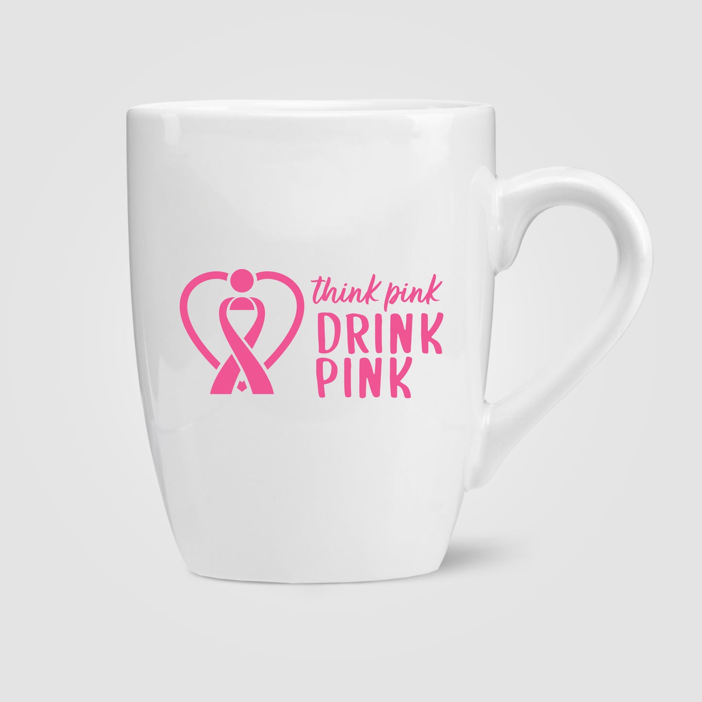 White (Product) 13 oz. Ceramic Bistro Mug - White