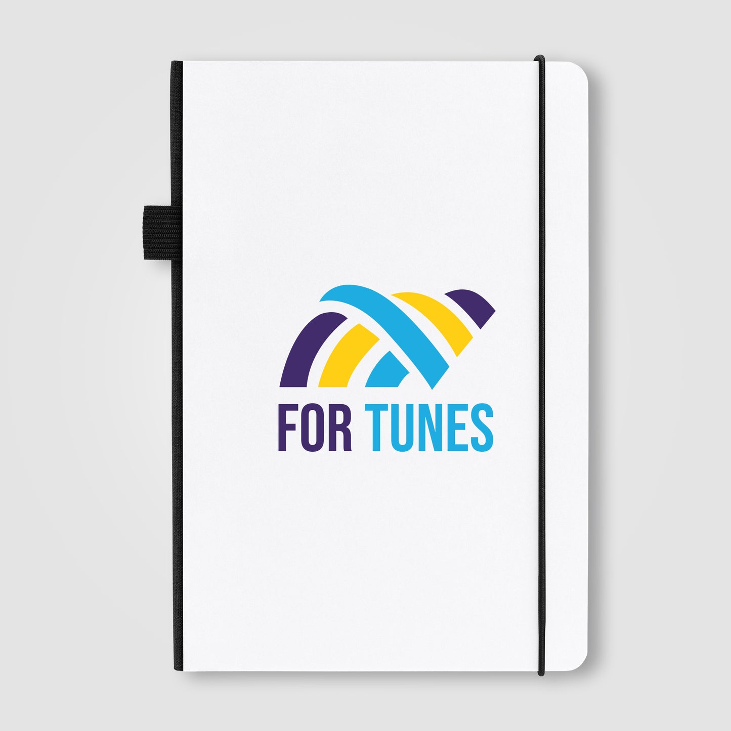 White (Product) Recycled Kraft Paper Cover Journal - A5 5.9'' x 8.3''