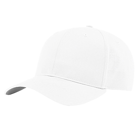 WHITE Richardson Pro Twill Snapback Cap