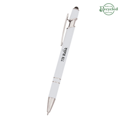 WHITE ROSLIN INCLINE STYLUS PEN  grouped