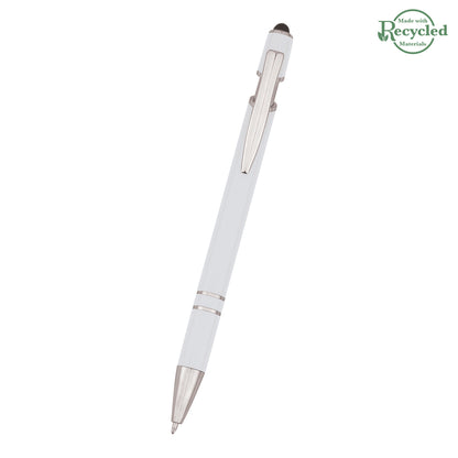 WHITE ROSLIN INCLINE STYLUS PEN plain grouped