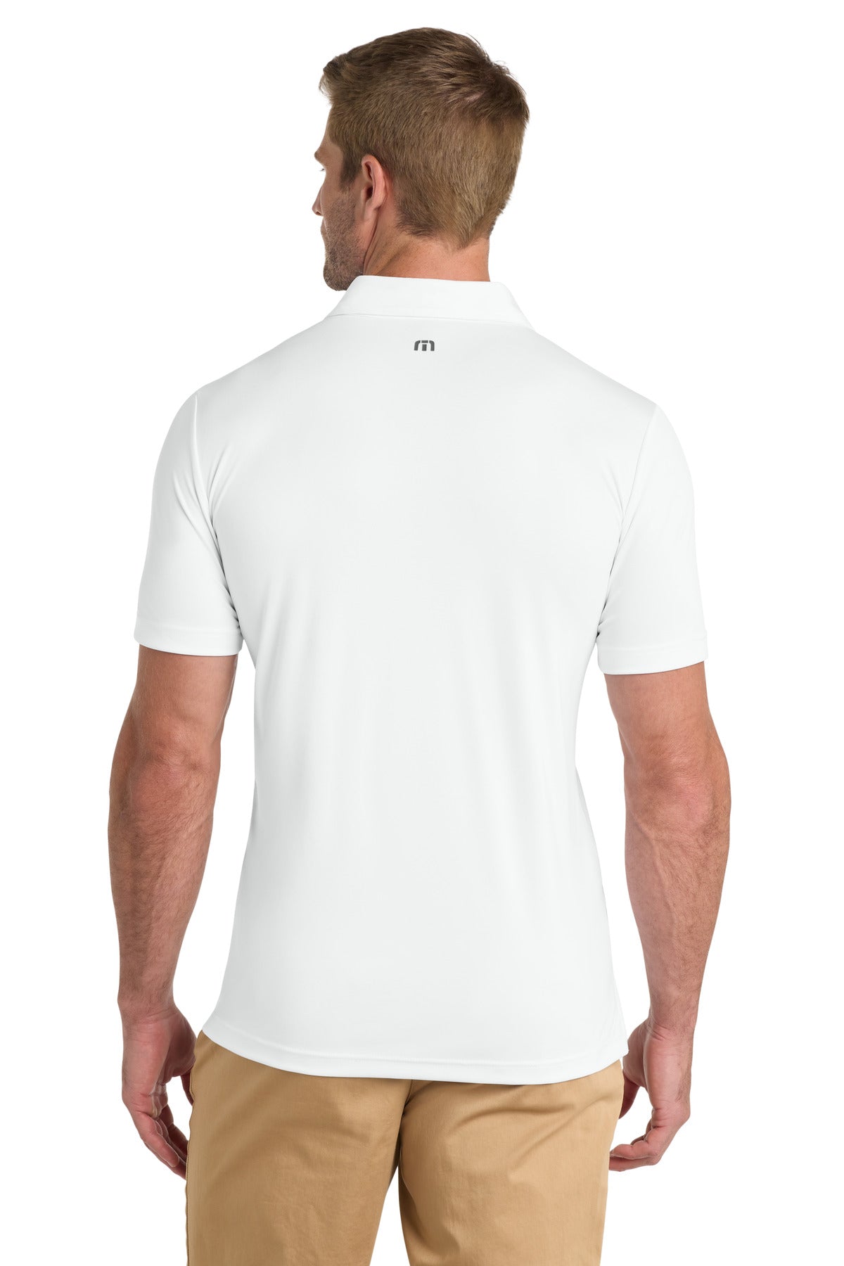 White TravisMathew Coto Performance Polo. TM1MU410