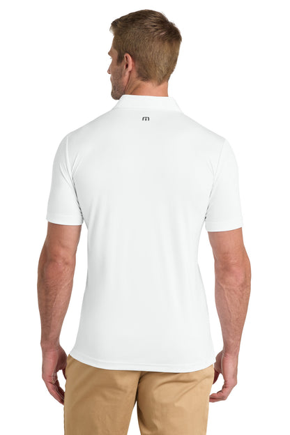 White TravisMathew Coto Performance Polo. TM1MU410