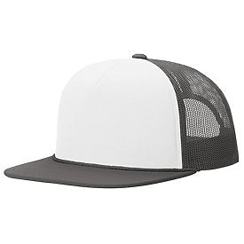 WHITE/CHARCOAL Richardson Foamie Trucker Cap